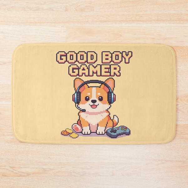 Item preview, Good Boy Gamer - Cute Pixel Art Corgi Dog designed and sold by PotionPixelArt.
