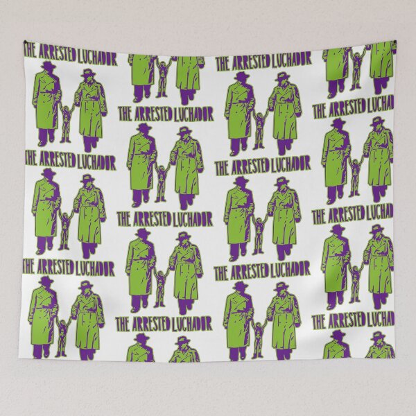 Item preview, THE ARRESTED LUCHADOR designed and sold by rk58rk58.