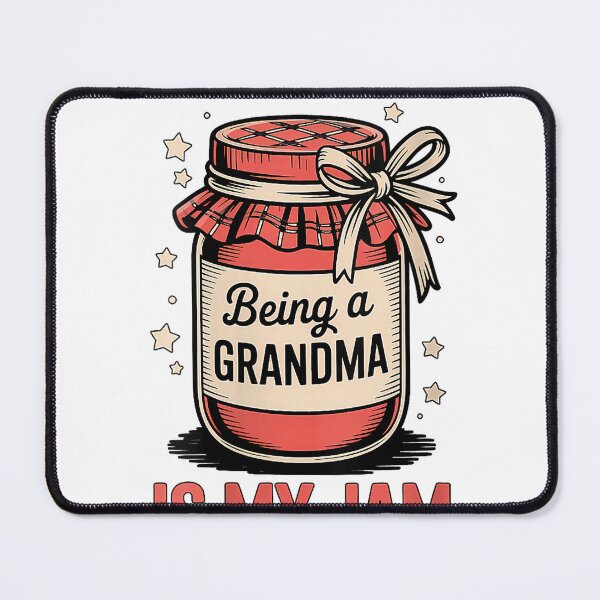Item preview, Women's Being a Grandma is My Jam Funny Grandparent Family Nonna V-Neck T-Shirt designed and sold by Voila-creative.