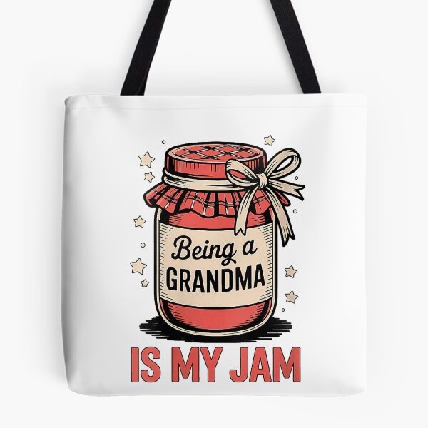Item preview, Women's Being a Grandma is My Jam Funny Grandparent Family Nonna V-Neck T-Shirt designed and sold by Voila-creative.