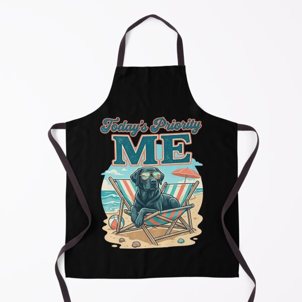 Item preview, Today's Priority: ME - Relaxed Lab in Sunglasses on the beach designed and sold by Sonofwilliam.