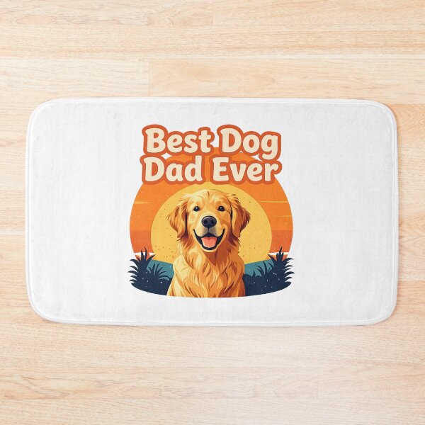 Item preview, Best Dog Dad Ever   designed and sold by LuloCreative.
