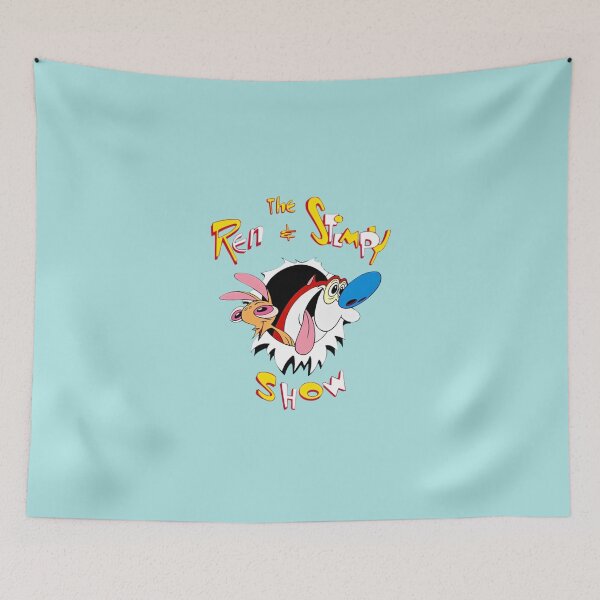Item preview, The Ren and Stimpy Show Retro Burst Logo designed and sold by Moonpaw-Whimsy.