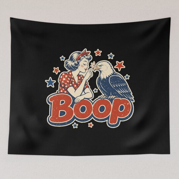 Item preview, Boop Eagle Patriotic July Fourth Humor designed and sold by Randomera.