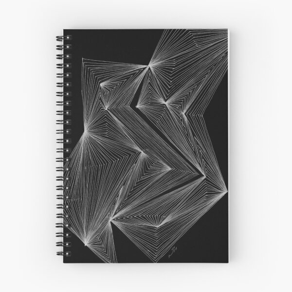 Item preview, Lightning Geometry — Angular Kinetic Abstract Line Art designed and sold by SaharArtwork.