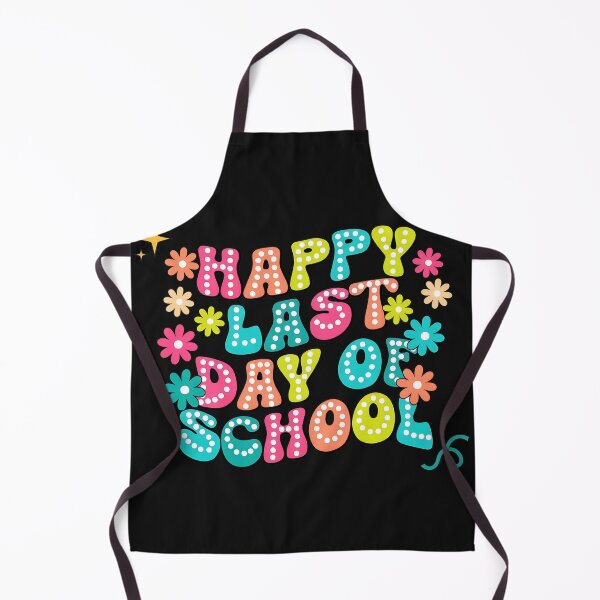 Item preview, Last Day of School Retro Bubble Flower designed and sold by ActuallyVen.