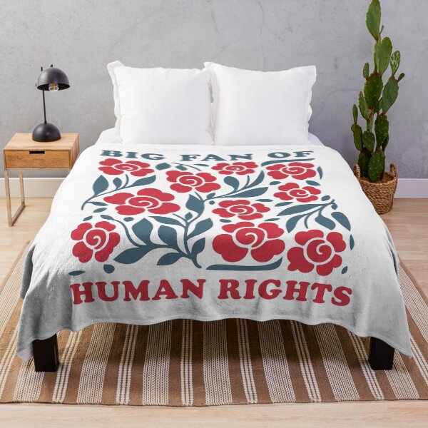 Item preview, Big Fan of Human Rights Funny designed and sold by charoen-design.