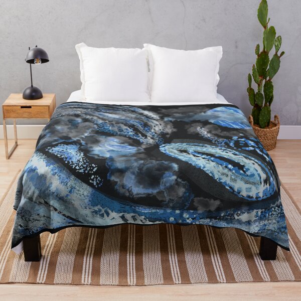 Item preview, Astral Bright Blue Galaxy designed and sold by marigold corner design.