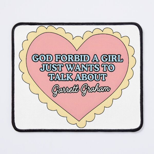 Item preview, Funny Off Campus Garrett Graham God Forbid A Girl Just Wants To Talk About  designed and sold by Achkalona.