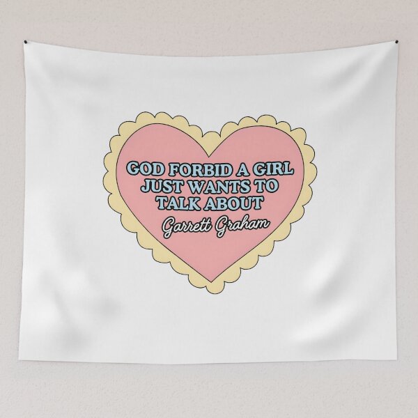 Item preview, Funny Off Campus Garrett Graham God Forbid A Girl Just Wants To Talk About  designed and sold by Achkalona.