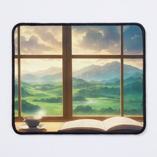 Item preview, Rainy Day Reverie — Cozy Anime Window Scene designed and sold by middelight-luna.