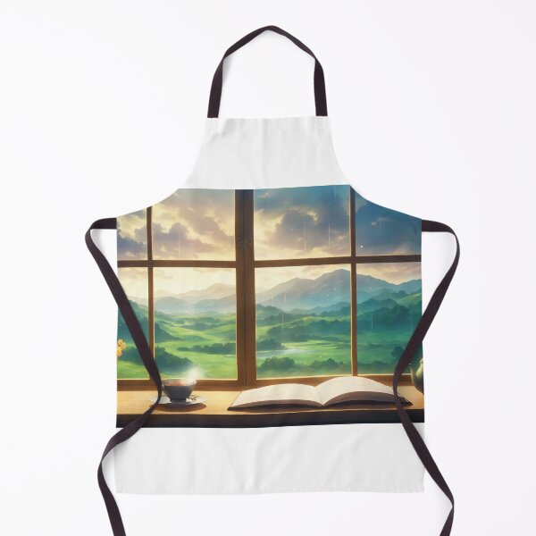 Item preview, Rainy Day Reverie — Cozy Anime Window Scene designed and sold by middelight-luna.