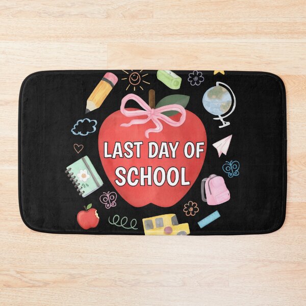 Item preview, Last Day of School Apple Cute Watercolor designed and sold by ActuallyVen.