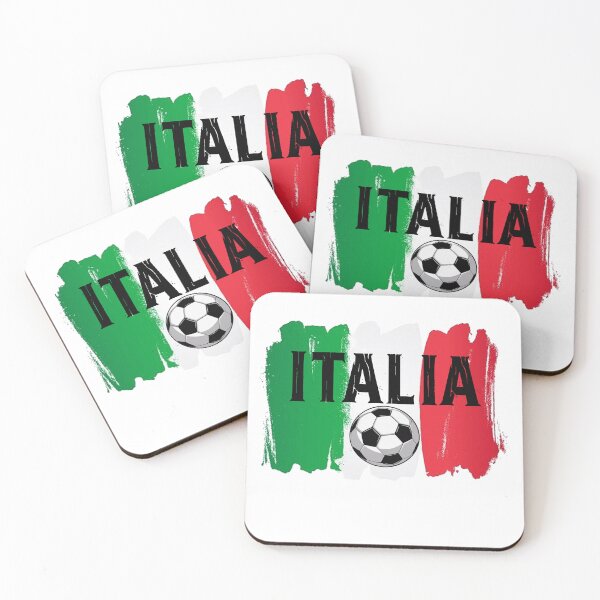Item preview, Italy Soccer Funny Italian Flag Colors Soccer designed and sold by QuiteOrbit.