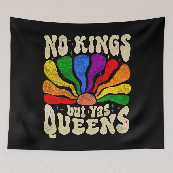 Item preview, no kings but yas queen boho style lgbt designed and sold by elongatedjazz.