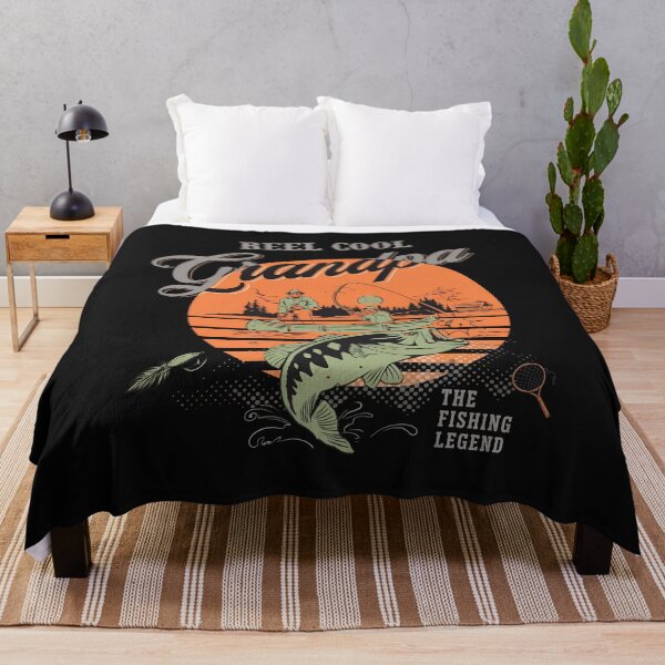 Item preview, Reel Cool Grandpa Fishing Legend Vintage designed and sold by ActuallyVen.
