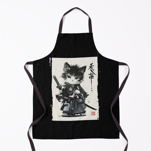 Item preview, Retro Samurai Cat Japan designed and sold by charoen-design.