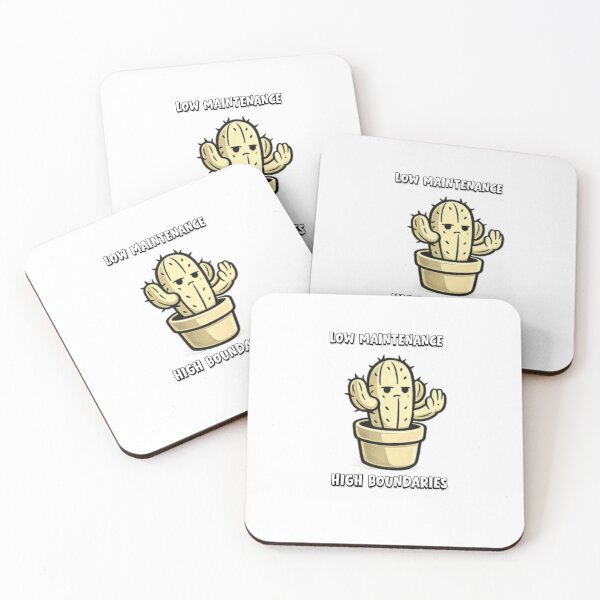 Item preview, Low Maintenance High Boundaries Cactus designed and sold by cetapefi.