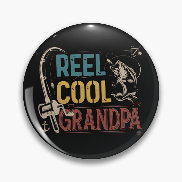 Item preview, Reel Cool Grandpa Fishing Puns  designed and sold by ActuallyVen.