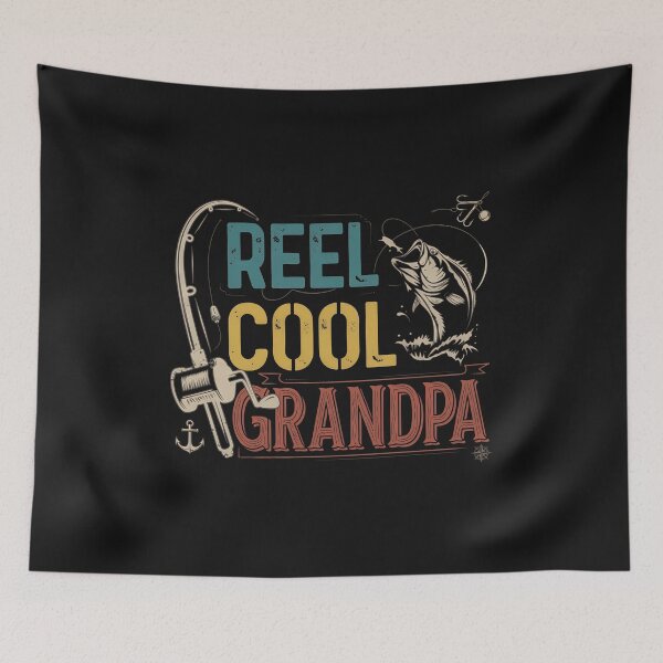 Item preview, Reel Cool Grandpa Fishing Puns  designed and sold by ActuallyVen.