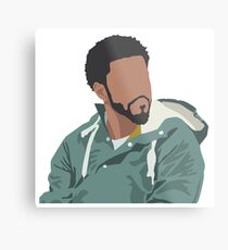 J. Cole Metal Print