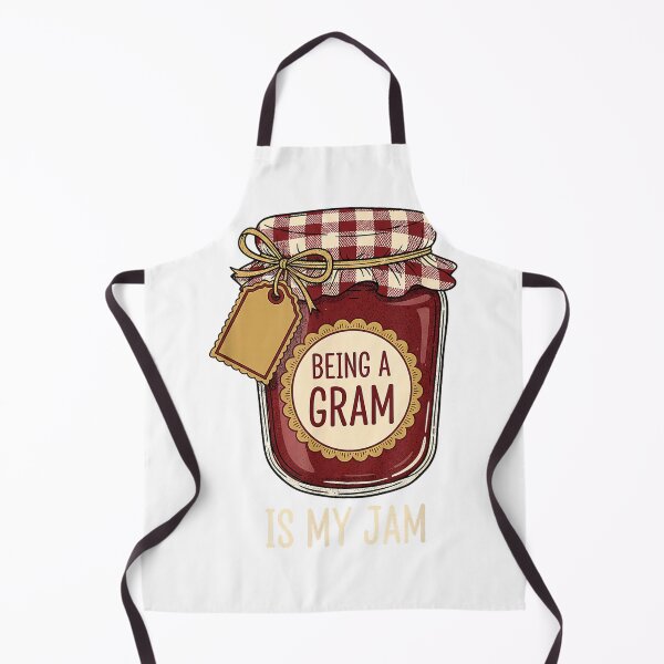 Item preview, Grandparent Being A Gram is My Jam - Funny Grandma Design T-Shirt designed and sold by ‘Nothing Scares Me’ Store.
