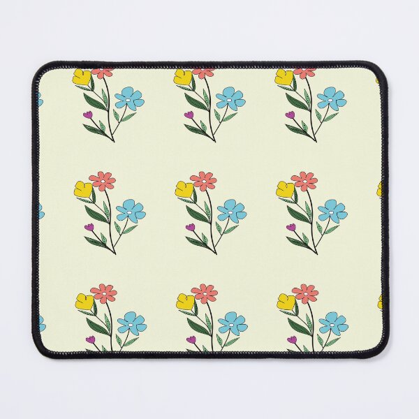 Item preview, Retro Ditsy Floral Pattern Cute Cream Wildflowers designed and sold by AjjimaJKM.