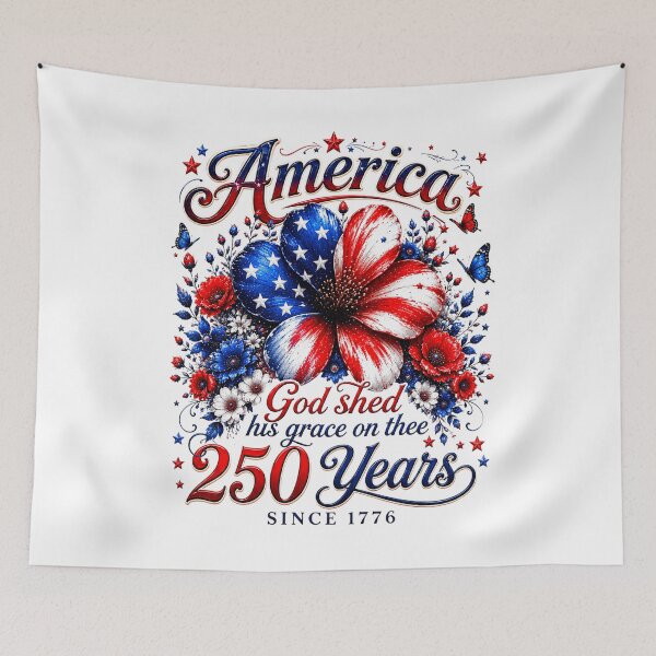Item preview, America God shed his grace on thee 250 YEARS designed and sold by elongatedjazz.
