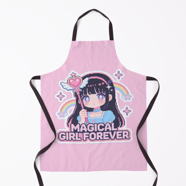 Item preview, Magical Girl Forever - Cute Pixel Art Anime Sticker designed and sold by PotionPixelArt.