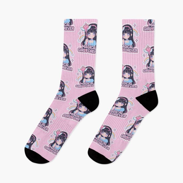 Item preview, Magical Girl Forever - Cute Pixel Art Anime Sticker designed and sold by PotionPixelArt.