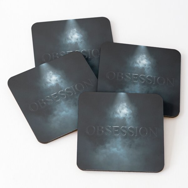 Item preview, Obsession | Dark Spotlight Motivation Typography Design designed and sold by Vvmd.