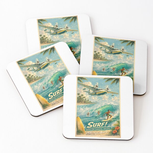 Item preview, Surf! Catch the Coastal Waves designed and sold by celestialseastc.