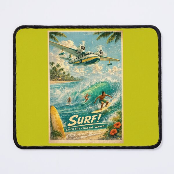Item preview, Surf! Catch the Coastal Waves designed and sold by celestialseastc.