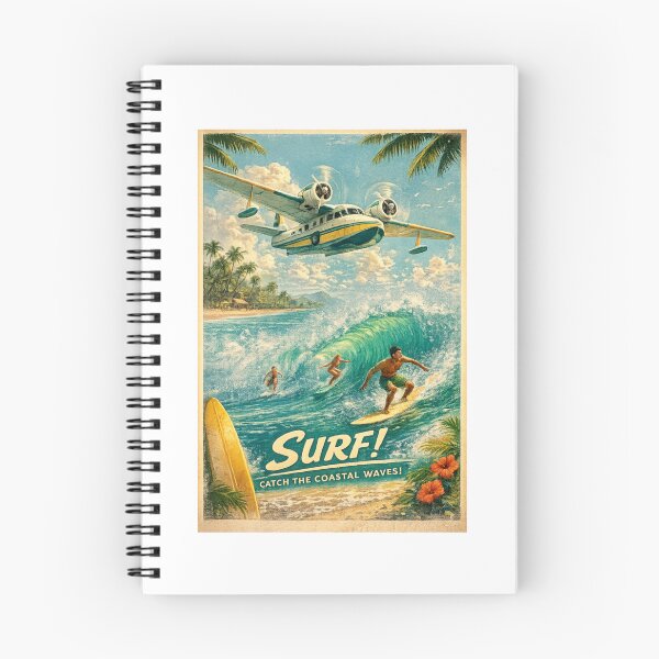 Item preview, ¡Surfea! ¡Aprovecha las olas de la costa! designed and sold by celestialseastc.