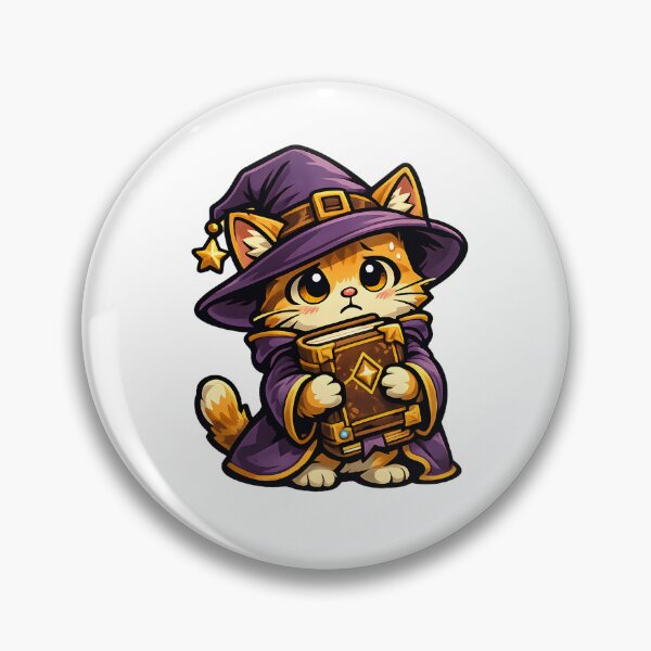 Item preview, Anxiety Mage Cat Introvert Wizard Cat Fantasy Shirt designed and sold by Byte Bark.