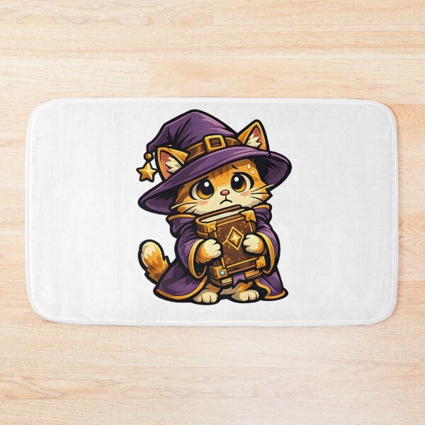 Item preview, Anxiety Mage Cat Introvert Wizard Cat Fantasy Shirt designed and sold by Byte Bark.