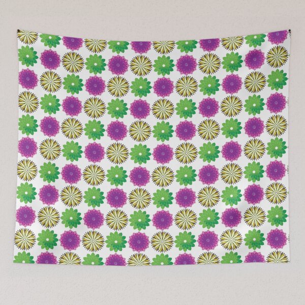 Item preview, Minimalist Vector Flower Bouquet Grid designed and sold by AjjimaJKM.