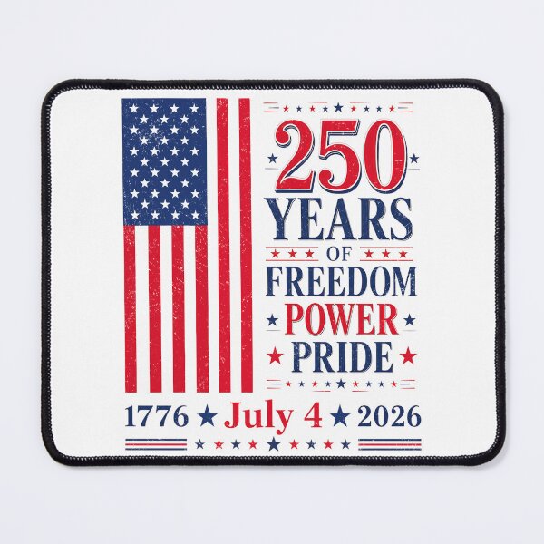 Item preview, 250 Years of Freedom Power Pride 250th Anniversary USA Flag designed and sold by elongatedjazz.
