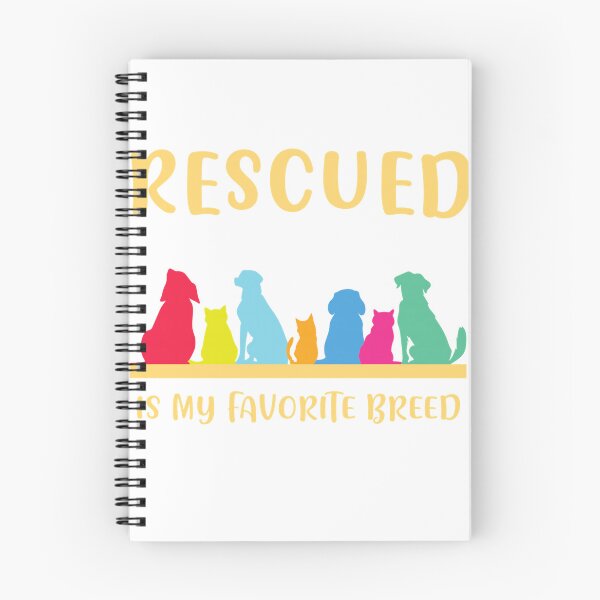 Item preview, Rescued is my favorite breed , Adopt save a pet Cat and Dog Long Sleeve T-Shirt designed and sold by DArtfulStudio.
