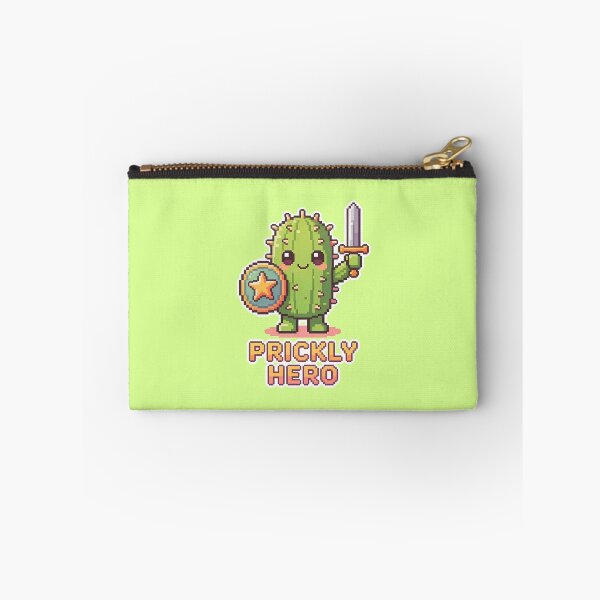 Item preview, Prickly Hero - Cute Pixel Art Cactus Knight designed and sold by PotionPixelArt.