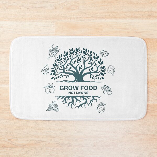 Item preview, Grow Food Not Lawns designed and sold by Lone Frog.