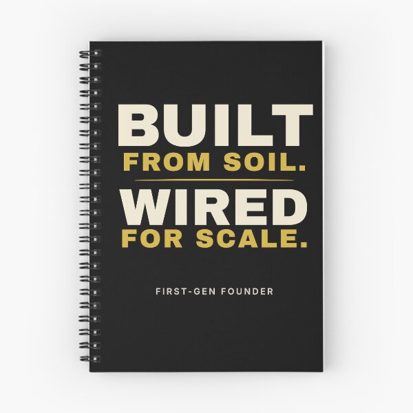 Item preview, Built From Soil Rural Founder Minimalist Design  designed and sold by Nuiicha65.