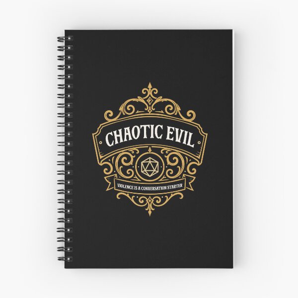 Item preview, Chaotic Evil Violence Conversation Starter designed and sold by pixeptional.