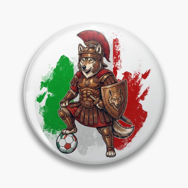 Item preview, Centurion Calcio Italian Wolf Soccer Player - Football Fan - Game Supporter Italian Team designed and sold by BeaverFriends.