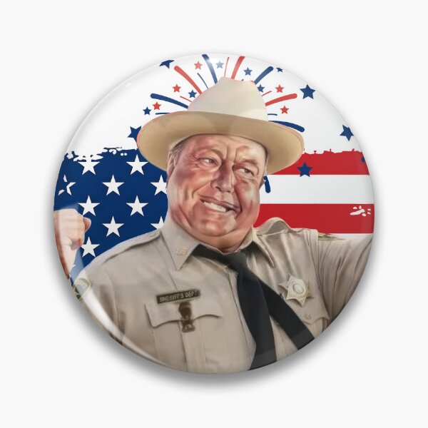 Item preview, Sheriff Buford T Justice Happy 4th Of July To All You Sumbtches designed and sold by Achkalona.