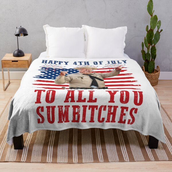 Item preview, Sheriff Buford T Justice Happy 4th Of July To All You Sumbtches designed and sold by Achkalona.