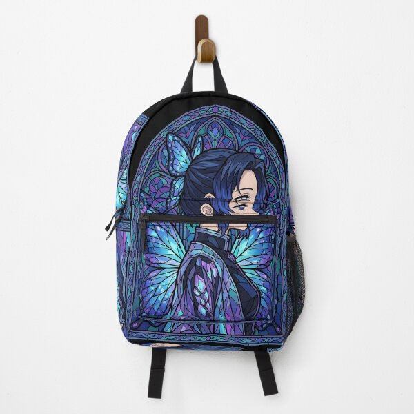 Item preview, Shinobu Kocho Demon Slayer Butterfly Stained Glass designed and sold by mildaclairmo.