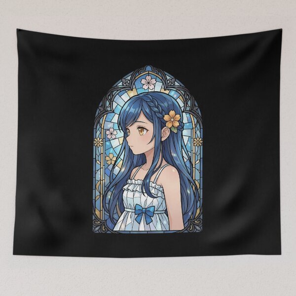 Item preview, Myne Ascendance of a Bookworm Floral Stained Glass Fantasy designed and sold by mildaclairmo.