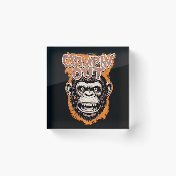 Item preview, Chimpin Out Angry Monkey  designed and sold by BetterDaze.
