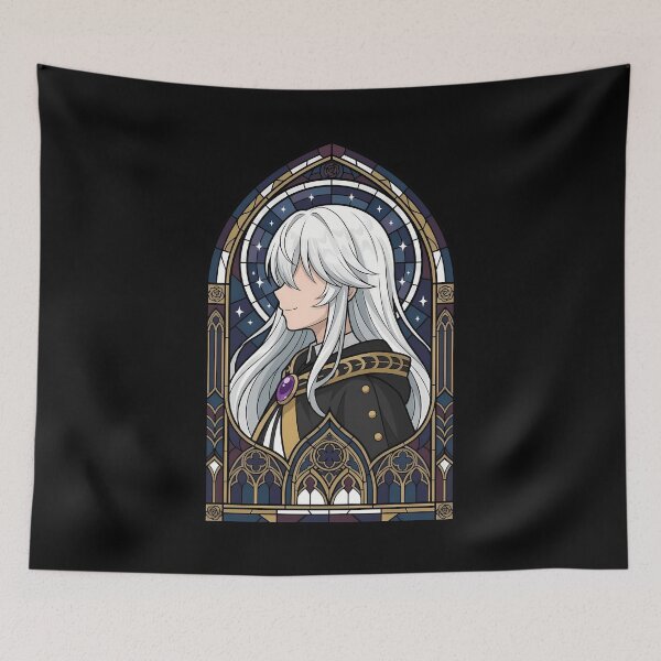 Item preview, Elfaria Albis Wistoria Wand and Sword Starlit Gothic Portrait designed and sold by mildaclairmo.